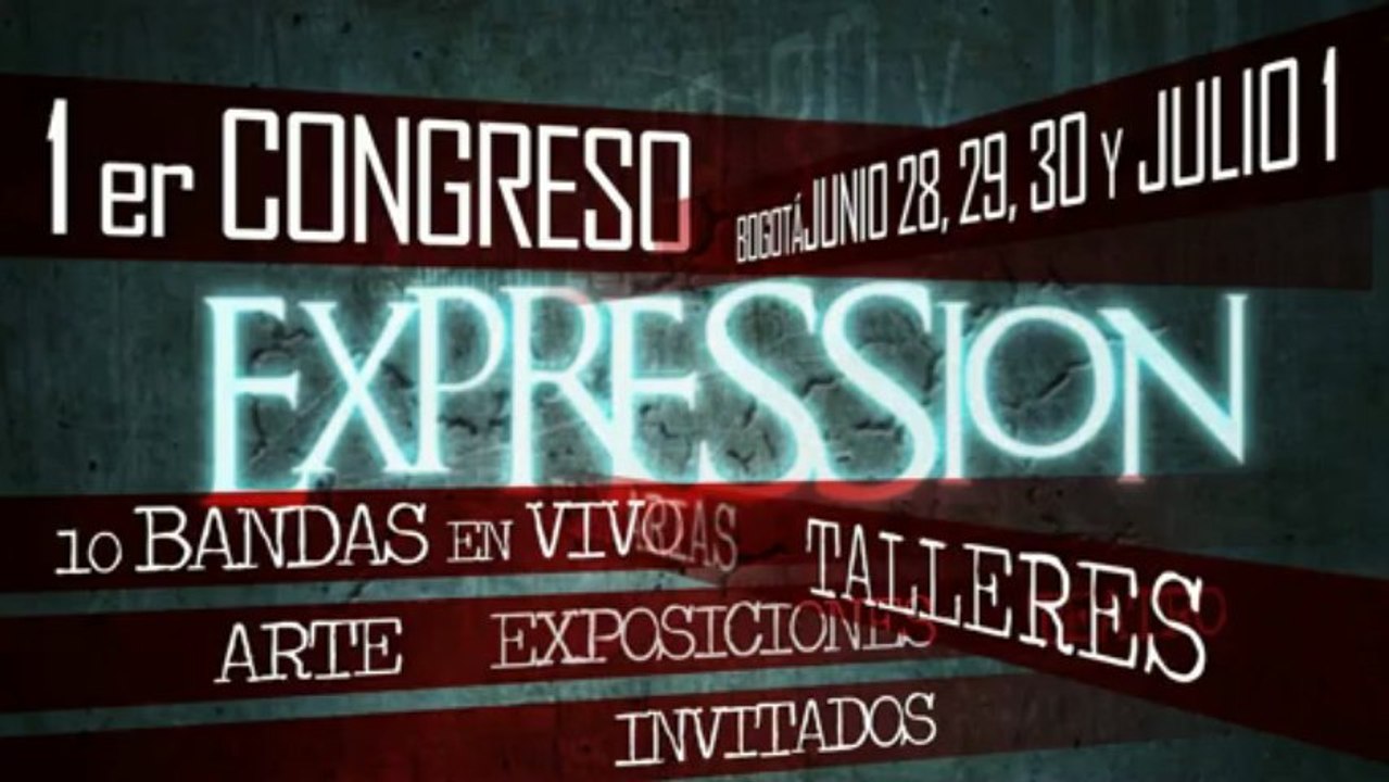 Congreso EXPRESSION 2013 en Bogotá, Colombia