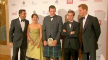 Prince Harry supports injured soldiers at charity dinner