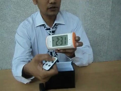 Spy Digital Table Clock Camera New Version in Delhi India