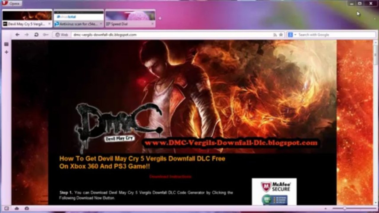 Devil May Cry 5 Vergil Downfall DLC activation Key