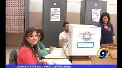Amministrative 2013 | Vince l'astensionismo