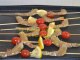 Recette diététique brochettes de crevettes sauce tomate