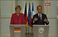 Conférence de presse de François Hollande et Angela Merkel le 30 mai 2013