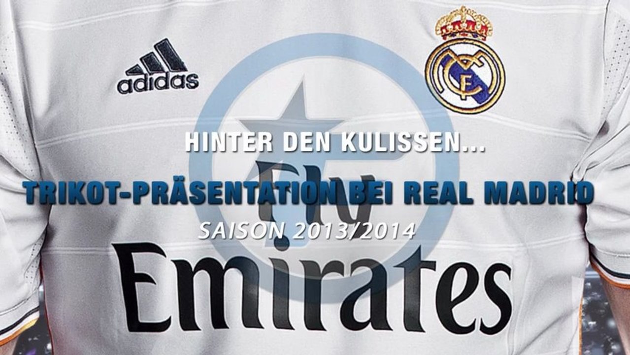 Hinter den Kulissen: Trikot-Präsentation bei Real Madrid