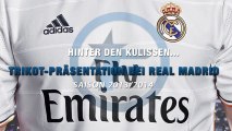 Hinter den Kulissen: Trikot-Präsentation bei Real Madrid