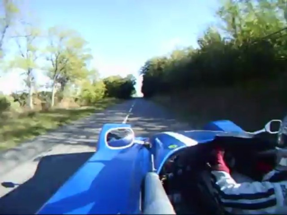 Course de côte de lauragais 2012 3ème montée