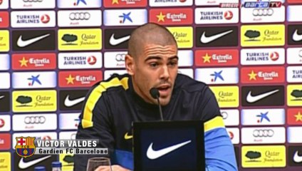 Valdés annonce qu'il reste au Barça !