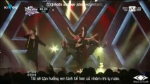 [Vietsub   kara] 130530 M!Countdown Comeback Stage - Intro   Wolf - EXO [ AoE ST]