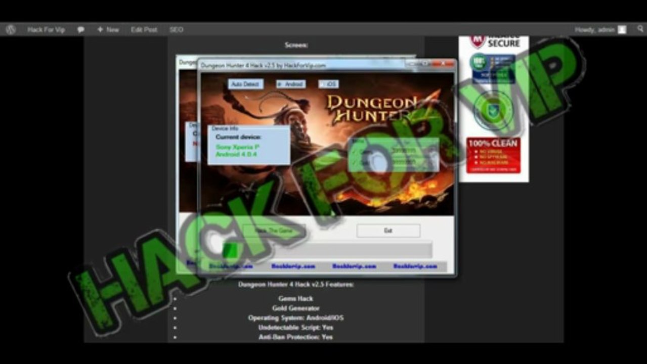 Dungeon Hunter 4 Hack Cheat Tool Generator [iOS/Android]