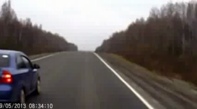 Сбили медведя на трассе / Hit a bear on the road