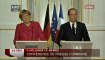 Evénement - Émission spéciale : Conférence de presse d'Angela Merkel et de François Hollande