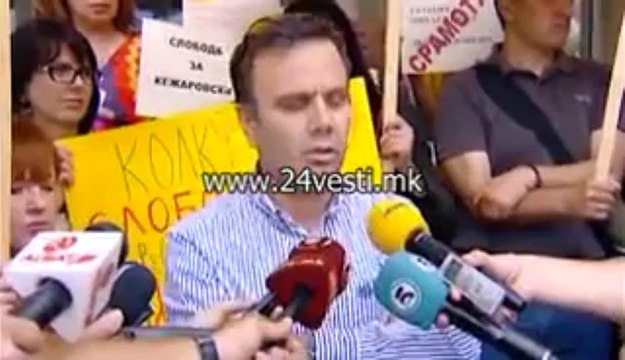 IZJAVI NOVINARI PROTESTI TAMARA I ZORAN