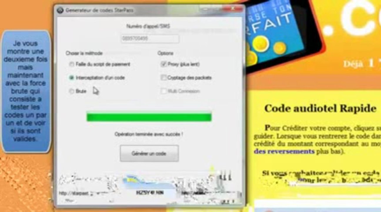 [TUTO] ☆ Générateur d ' AllopassStarpass illimité June - July 2013 Update