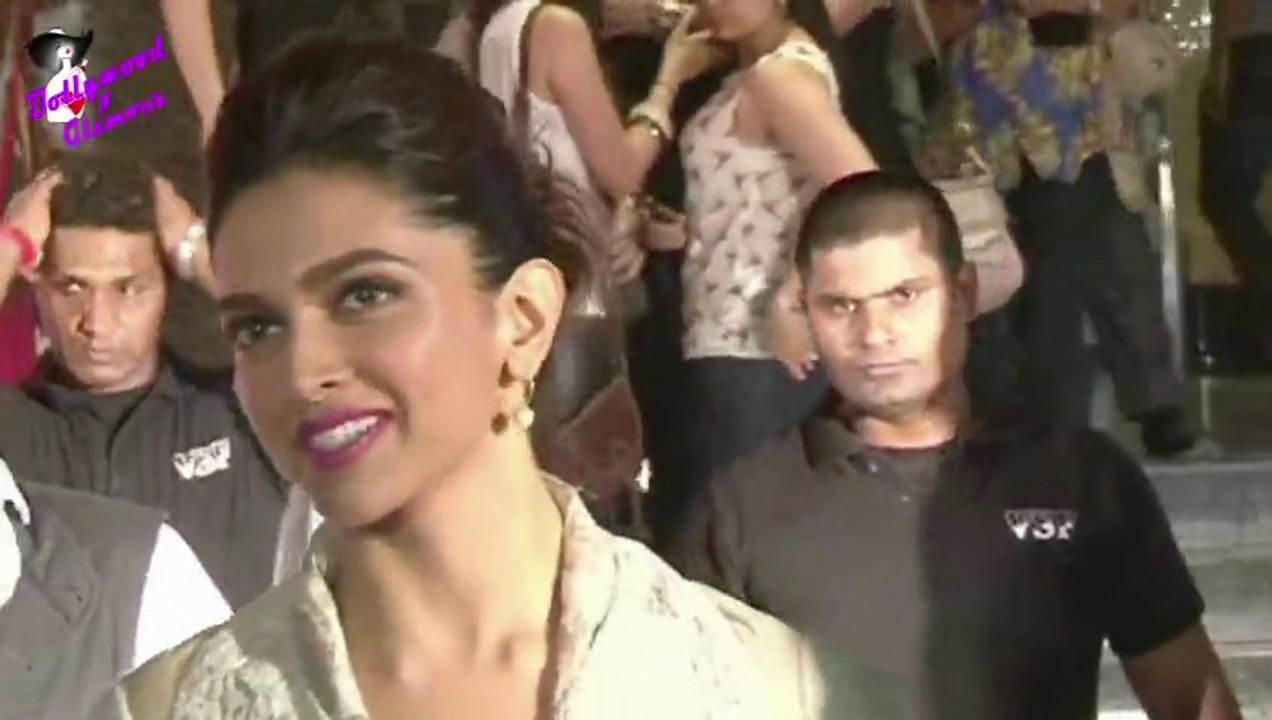 Ranbir Kapoor & Deepika Padukone at the  Premiere of the film 'Yeh Jawani Hai Deewani'