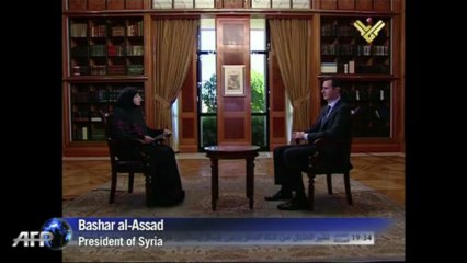 Syria's Assad confident of 'strangling' resistance