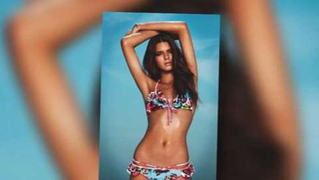 Kendall Jenner Models a Bikini