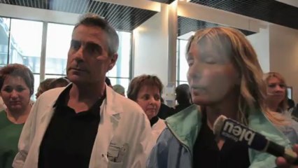 Marisol Touraine au CHU de Besançon