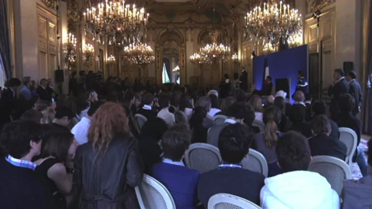 Discours de Laurent Fabius à l'issue du concours national "Plaidoyer pour l’abolition de la peine de mort (31.05.2013)