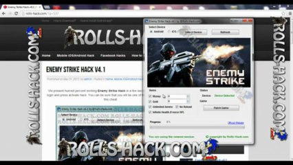 Enemy Strike Hack v4.1 (Android,iOS)