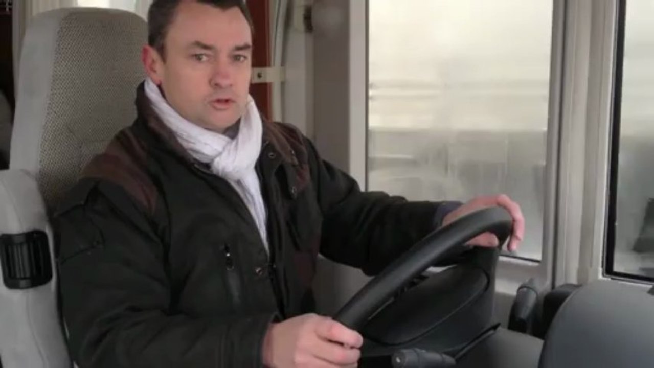 Prototype du premier camping-car hybride en action