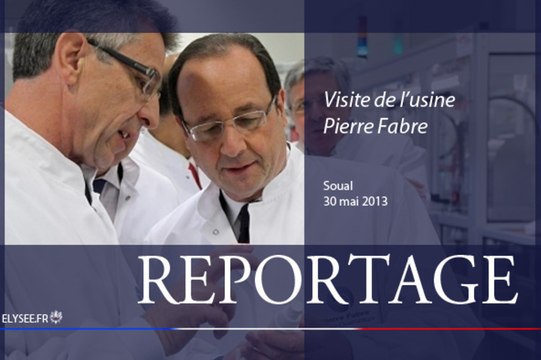 [REPORTAGE] Visite de l'usine Pierre Fabre à Castres