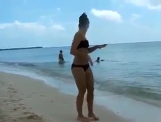 Genc kizdan super beklenmedik hareket *****