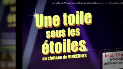 Une toile sous les étoiles du 13 au 15 juin 2013