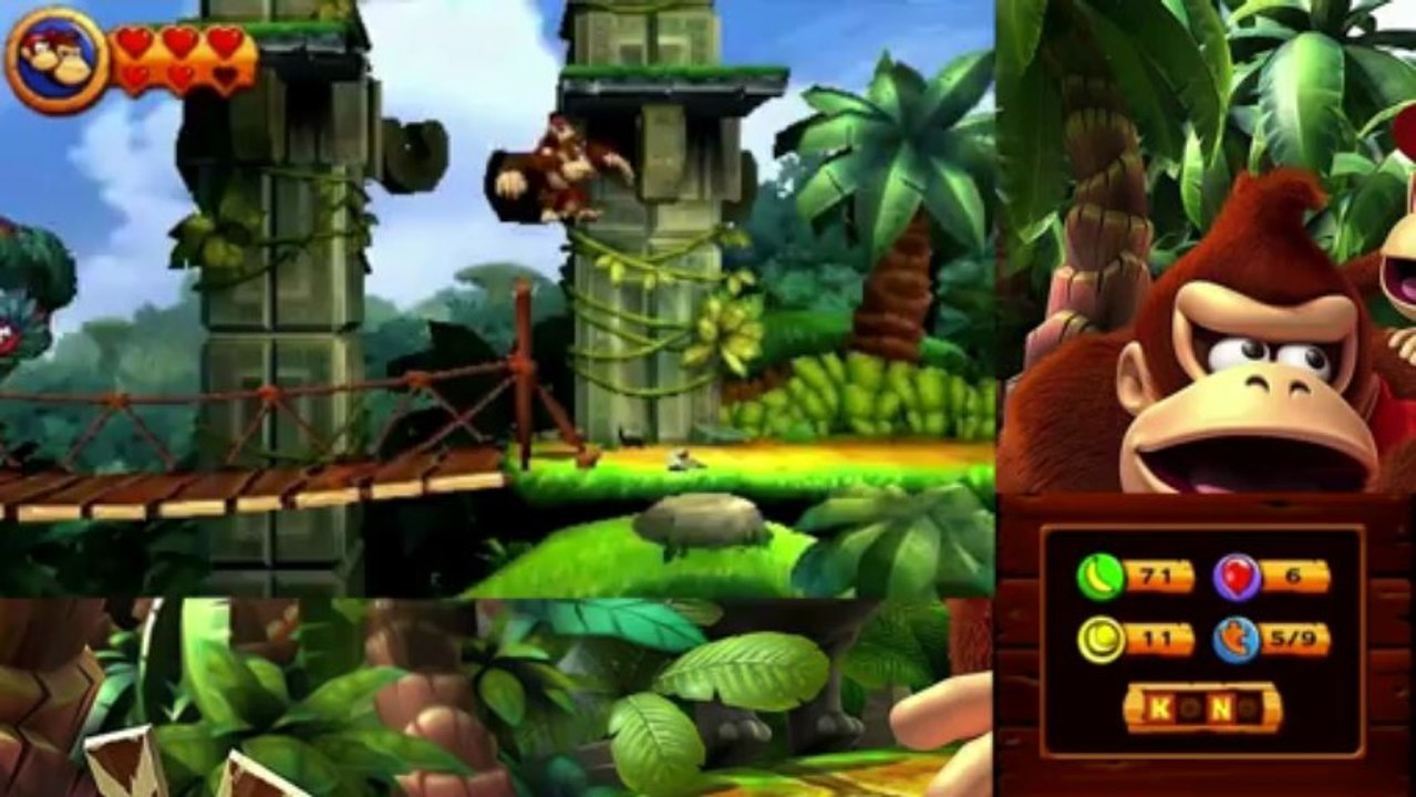 Donkey Kong Country Returns 3D First15