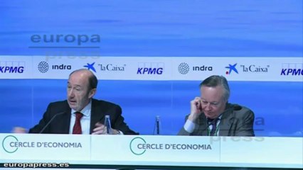 Rubalcaba quiere pacto entre Gobierno y oposición