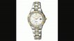 Seiko Solar Ladies&apos Two Colour Stone Set Bracelet Watch Review
