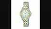 Seiko Ladies&apos Two Colour Stone Set Bracelet Watch Review