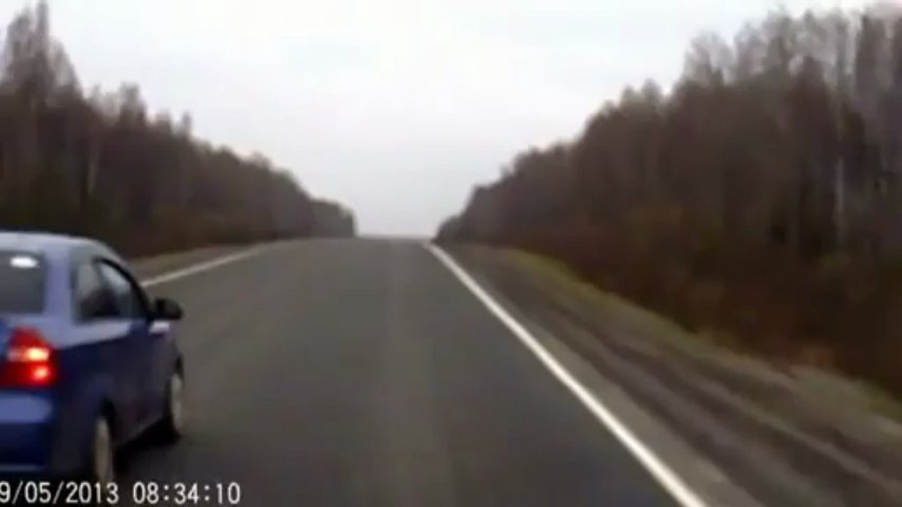 Տիպիկ դեպք ռուսական ճանապարհին