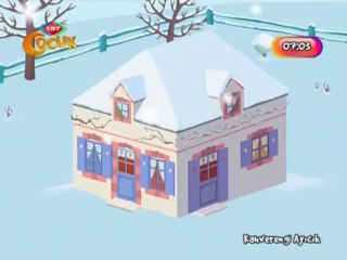 Kahverengi Ayicik Kizak Kaymaya Gidiyor