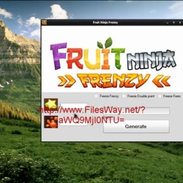 Fruit ninja hack Starfruit generator. Power-up bananas freezer