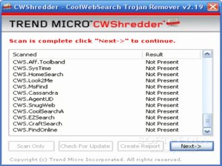 CWShredder 2.19 Free
