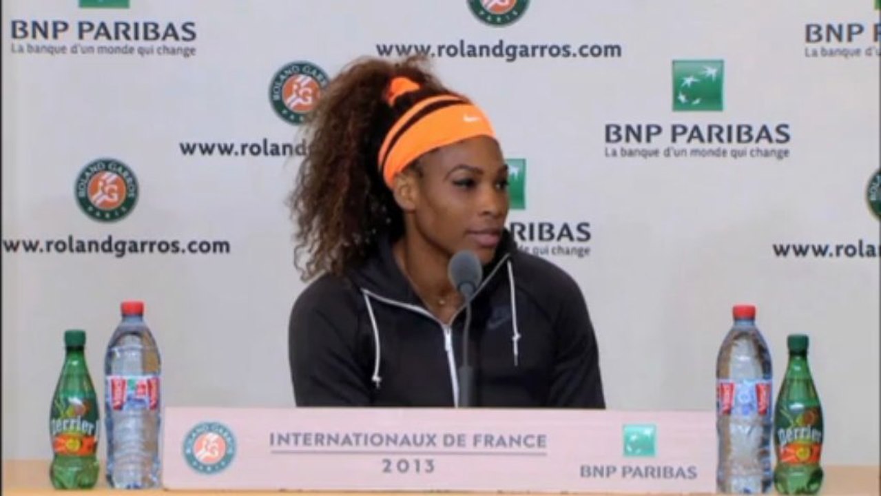 French Open: S. Williams: 'Ich muss mir immer alles abverlangen'