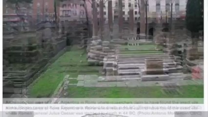 Site found where julius caesar was stabbed over 2000 years a