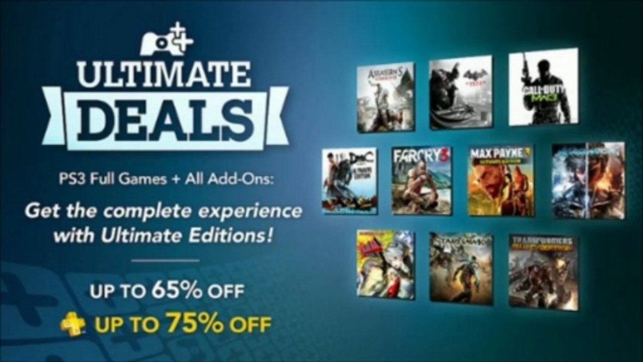 Super rebajas PSN y PS Plus