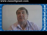 Russell Grant Video Horoscope Cancer June Saturday 1st 2013 www.russellgrant.com