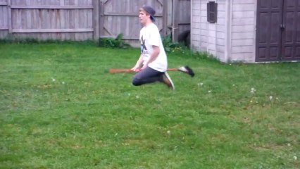 En mode "Harry potter"... Balai volant