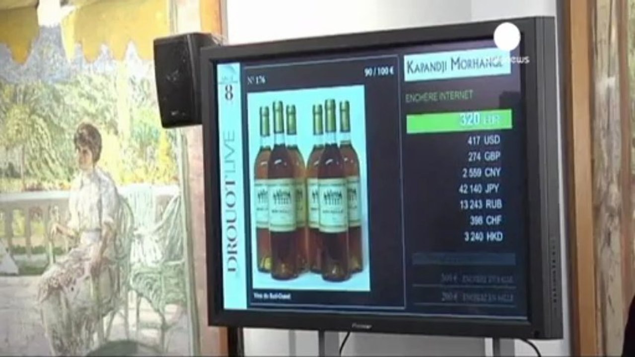 El Elíseo vende un Petrus por más de 7.600 euros