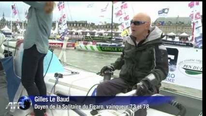 Gilles Le Baud, le doyen de la Solitaire du Figaro