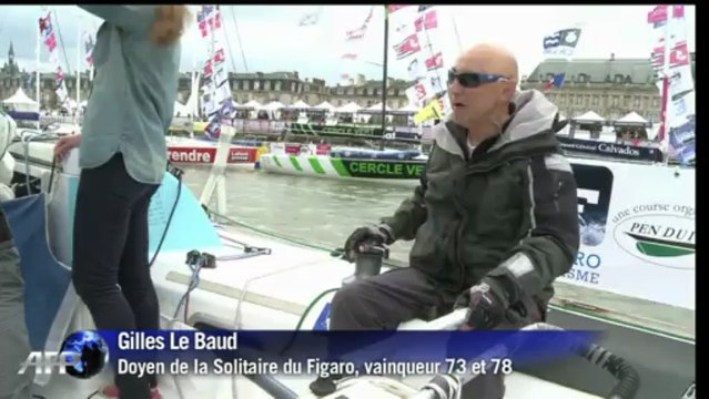 Gilles Le Baud, le doyen de la Solitaire du Figaro