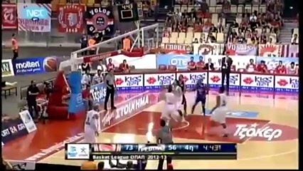 Ολυμπιακός - Ρέθυμνο (87-72) A1 Semifinals 2012-2013 (Highlights)