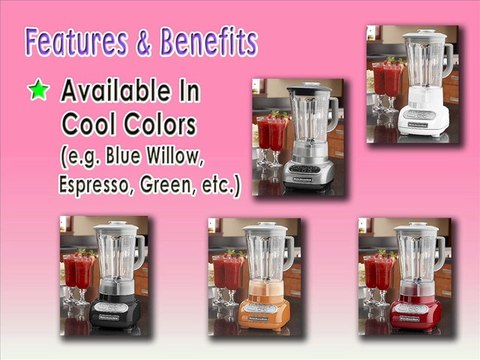 Best Blender Reviews - KitchenAid 5-Speed Blenders KSB560TG