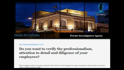 Do you want to verify the professionalism, attention to detail and diligence of your employees?