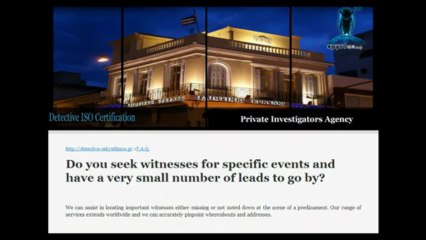 Do you seek witnesses for specific events and have a very small number of leads to go by?