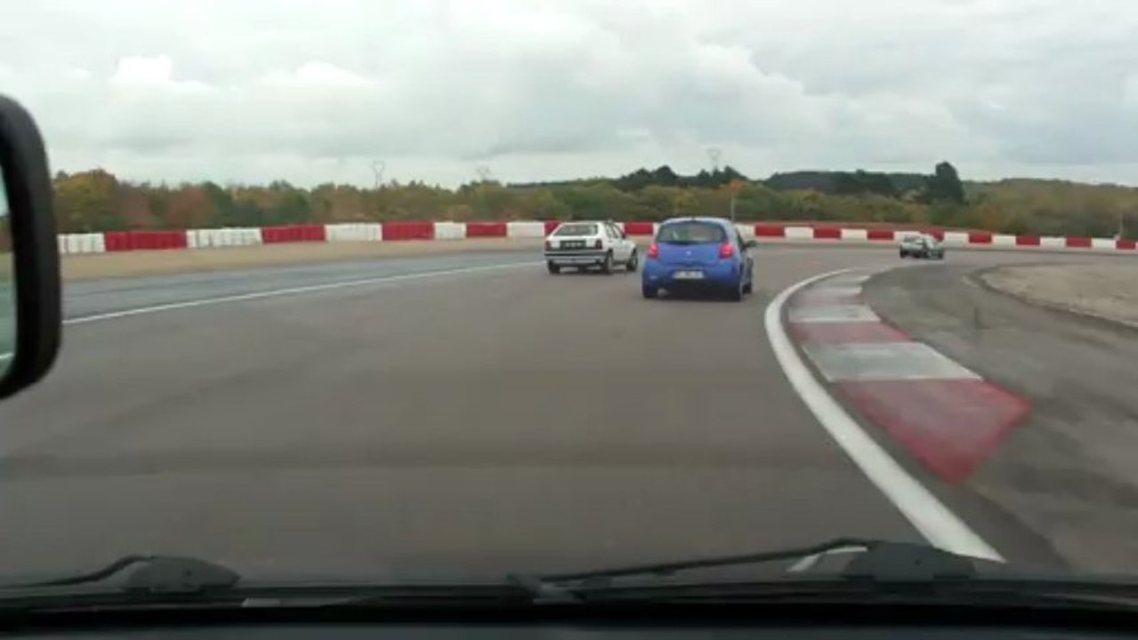 clio RS1 / Circuit de Dijon Prenois/ Lancia Integrale