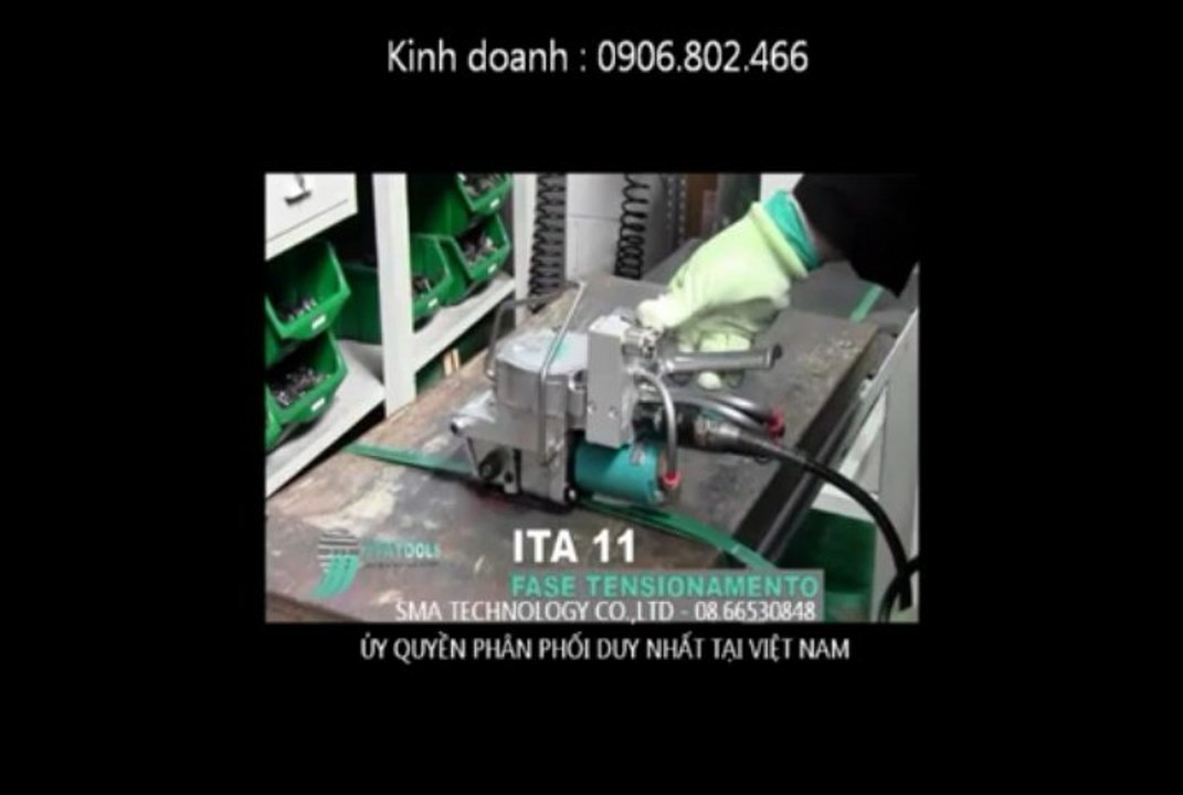 MÁY ĐÓNG ĐAI KHÍ NÉN / ITA-11/ DỤNG CỤ ĐÓNG ĐAI PET DÙNG HƠI / ITATOOLS