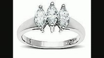 58 Ct Diamond Threestone Ring In 14k White Gold From Jewelry.com Review